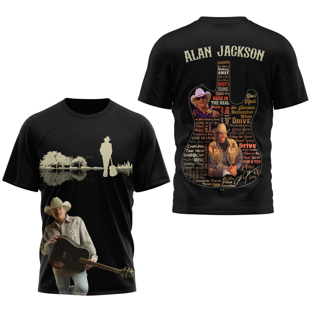 Premium Alan Jackson 3D T-Shirt