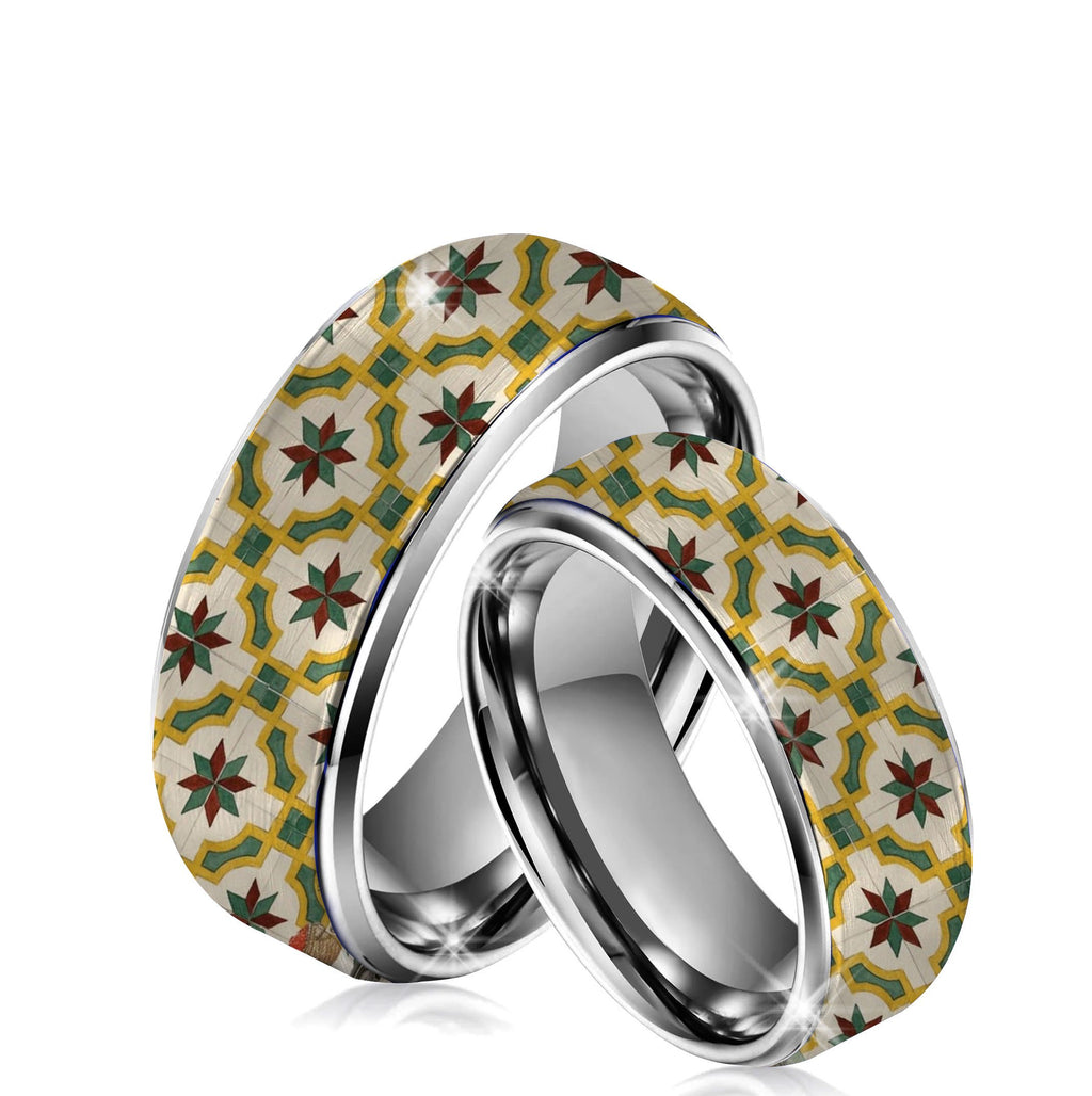 PREMIUM BBN Silver Tungsten Rings MAR