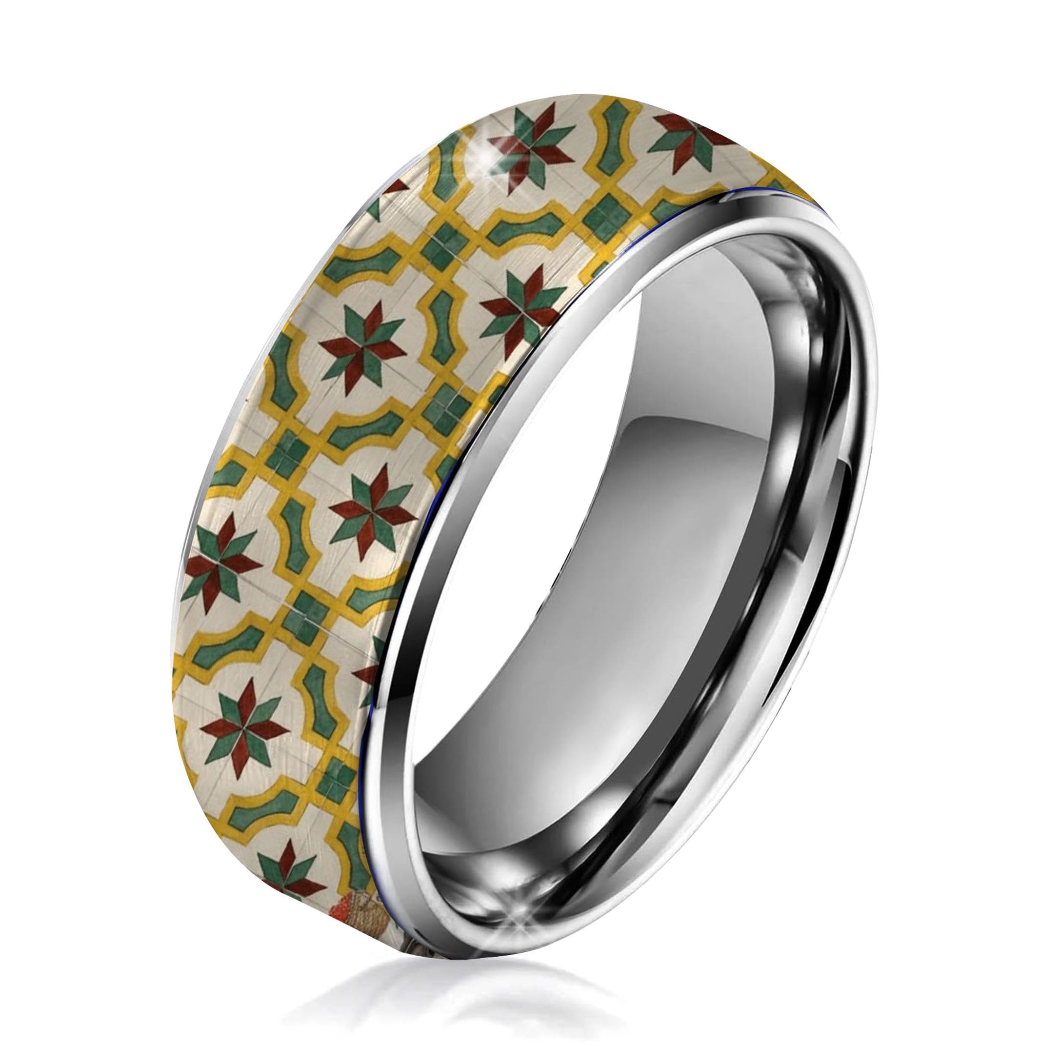 PREMIUM BBN Silver Tungsten Rings MAR