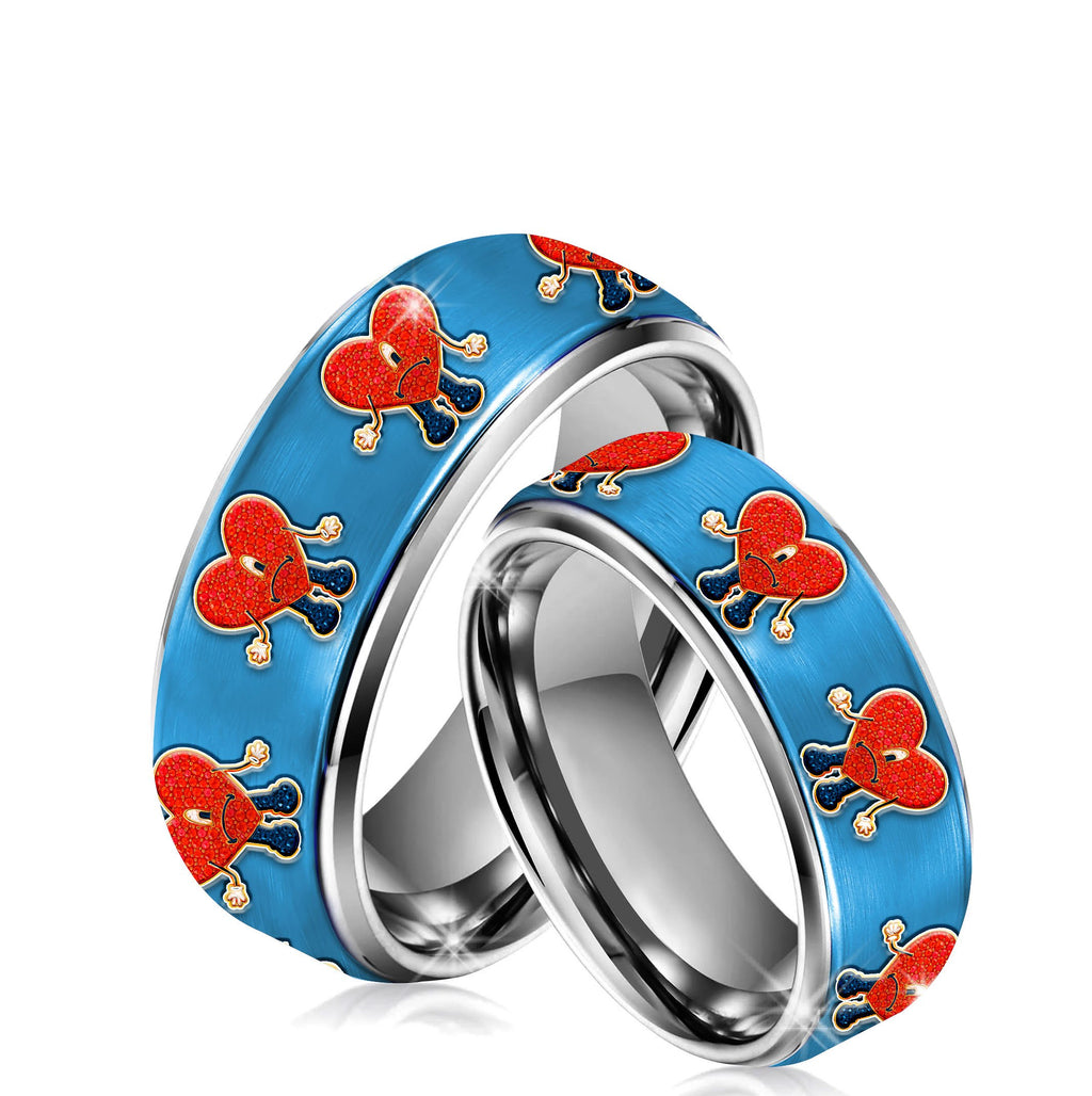 PREMIUM BBN Silver Tungsten Rings MAR