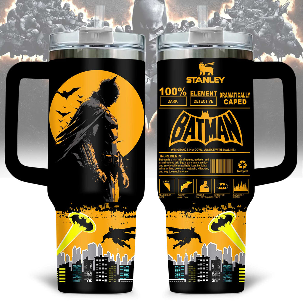 Premium Batman Tumbler With Handle
